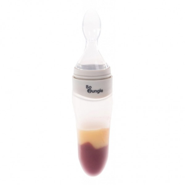 Dispenser mancare Bo Jungle pentru bebelusi Gri [1]
