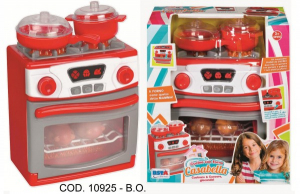 Jucarii - Aragaz functional cu cuptor electric si accesorii gatit RS Toys