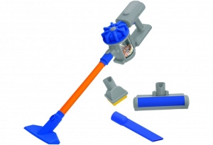 Jucarii de rol - Aspirator de jucarie manual Globo Wtoy 39537 cu sunete reale si perii de schimb