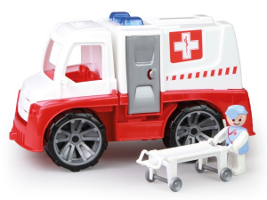 Jucarii - Camion Ambulanta Lena Truxx cu figurina si accesorii