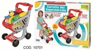 Jucarii - Carucior supermarket cu accesorii RS Toys 41 piese
