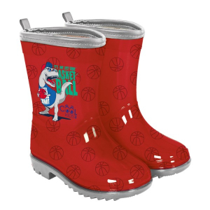 Accesorii bebe - Cizme de cauciuc Dinozaur cu margine reflectorizanta - marimi 22 23 Perletti