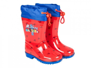 Accesorii bebe - Cizme de cauciuc Mickey Mouse - marimi 24 25 Perletti