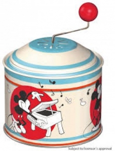 Arte si indemanare - Flasneta muzicala pentru copii Lena Mickey Mouse metalica