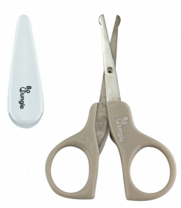 Accesorii bebe - Forfecuta speciala pentru manichiura si pedichiura bebelusi si copii Bej