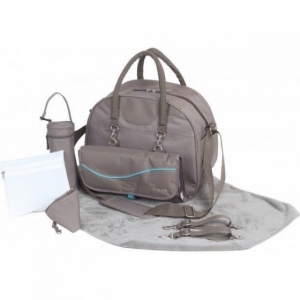 Accesorii bebe - Geanta multifunctionala cu accesorii incluse BO Jungle pentru bebelusi