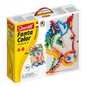 Jucarii - Joc creativ Fanta Color Quercetti creatie imagini mozaic 300 piese