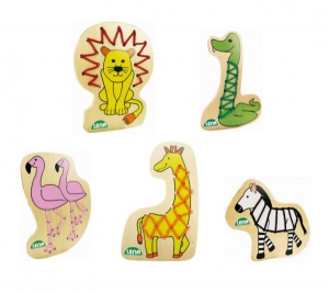 Arte si indemanare - Joc creativitate si indemanare Lena Puzzle cu Siret modele asortate