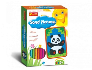 Jucarii educationale - Joc pentru copii Pictura in nisip Panda RANOK