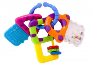 Accesorii bebe - Jucarie Breloc zornaitori pentru dentitie Globo