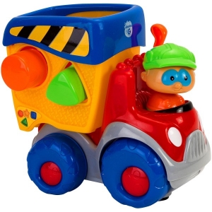 Accesorii bebe - Jucarie muzicala Locomotiva cu sortator Globo cu sunete si lumini 