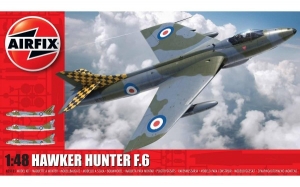 Kituri constructie si pictura - Kit constructie Airfix avion Hawker Hunter F6 1:48