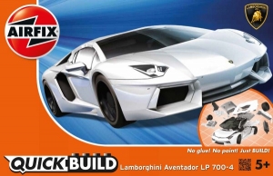 Arte si indemanare - Kit constructie Airfix QUICK BUILD Lamborghini Aventador White