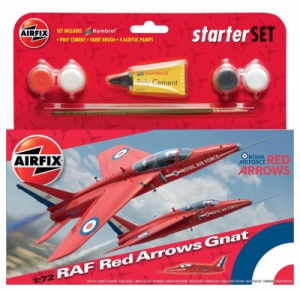 Machete - Kit constructie Avion RAF Red Arrows  Gnat