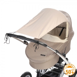 Accesorii bebe - Parasolar din microfibra Diago bej