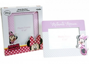 Arte si indemanare - Rama foto roz cu licenta Minnie Mouse
