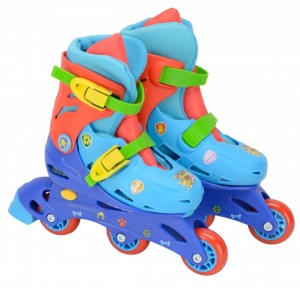 Vehicule - Role pentru copii cu 3 roti Saica 7477 Paw Patrol marime reglabila 31-34 roti interschimbabile frana de picior