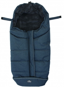 Accesorii bebe - Sac de dormit pentru carucior BO Jungle Negru cu interior fleece