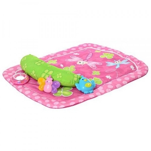 Accesorii bebe - Salteluta de joaca bebelusi cu jucarii detasabile Winfun 