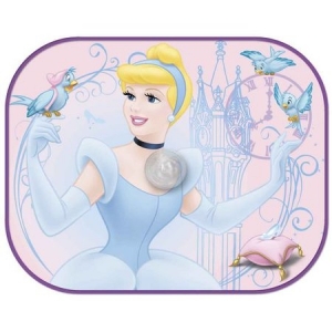 Accesorii bebe - Set 2 parasolare auto cu licenta pentru copii Eurasia Princess