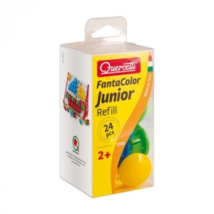 Accesorii bebe - Set 24 butoni de rezerva pentru tablita mozaic Quercetti Fantacolor Junior  