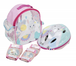 Jucarii si jocuri exterior - Set accesorii protectie pentru bicicleta role trotineta Saica 4601 Alpaca