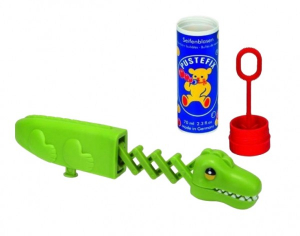 Jucarii - Set baloane de sapun Pustefix cu jucarie crocodil cu brat retractabil pentru a prinde baloanele de sapun 70 ml