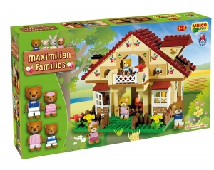 Unico Plus - Set cabina cu doua etaje Unico Plus Maximilian Families 
