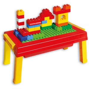 Cuburi constructie - Set constructie Unico Plus Set Masuta cu 58 piese