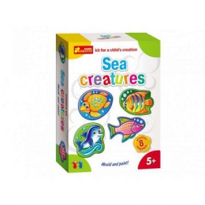 Arte si indemanare - Set creativ modelare Ranok 8 magneti Animale Marine