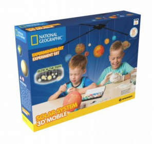 Jucarii educationale - Set experimente sistemul solar National Geographic care stralucesc in intuneric
