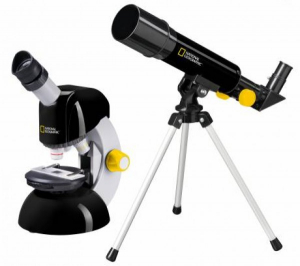 Jucarii educationale - Set microscop cu telescop National Geographic 