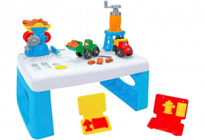 Arte si indemanare - Set plastilina Globo masuta cosntructii cu accesorii 10 piese