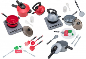 Jucarii - Set plita bucatarie Globo cu diverse accesorii 19 piese