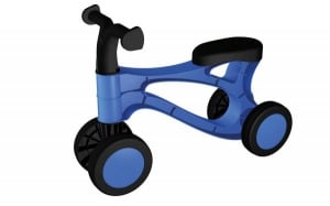 Vehicule - Vehicul fara pedale Lena din plastic Albastru cu Negru
