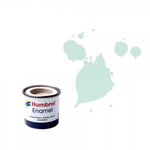 Jucarii - Vopsea modelism Humbol 0254 Email Numar 23 Duck Egg Blue Matt 14 ml