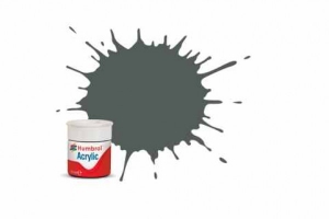 Jucarii - Vopsea modelism Humbrol 0001 Acrilic Numar 1 Grey Primer Matt 14 ml