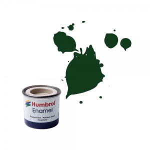 Jucarii - Vopsea modelism Humbrol 0031 Email Numar 3 Brunswick Green Gloss 14 ml