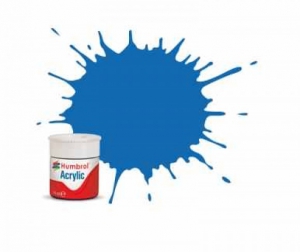 Desen - Vopsea modelism Humbrol 0052 Acrilic Numar 52 Baltic Blue Metallic 12 ml