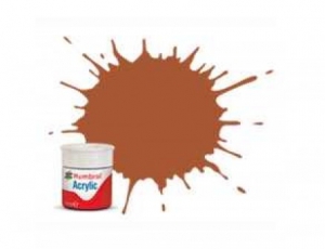 Desen - Vopsea modelism Humbrol 0062 Acrilic Numar 62 Leather Matt 12 ml