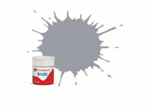 Desen - Vopsea modelism Humbrol 0064 Acrilic Numar 64 Light Grey Matt 12 ml