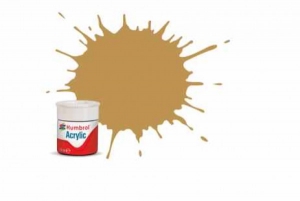 Desen - Vopsea modelism Humbrol 0093 Acrilic Numar  Desert Yellow Matt 12 ml