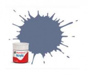 Desen - Vopsea modelism Humbrol 0096  Acrilic Numar 96  RAF Blue Matt 12 ml