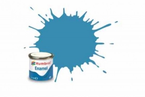 Jucarii - Vopsea modelism Humbrol 0521 Email Numar 48 Mediteranean Blue Gloss 14 ml
