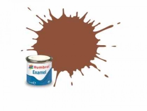 Jucarii - Vopsea modelism Humbrol 0775 Email Numar 70 Brick Red Matt 14 ml