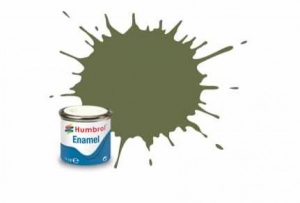 Jucarii - Vopsea modelism Humbrol 0881 Email Numar 80 Grass Green Matt 14 ml