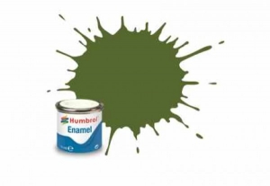 Jucarii - Vopsea modelism Humbrol 0970 Email Numar 88 Deck Green Matt 14 ml