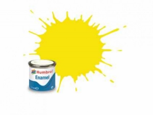 Jucarii - Vopsea modelism Humbrol 1095 Email Numar 99 Lemon Matt 14 ml