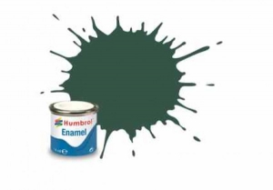 Jucarii - Vopsea modelism Humbrol 1287 Email Numar 116 US Dark Matt 14 ml
