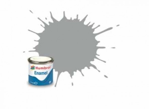 Jucarii - Vopsea modelism Humbrol 1420 Email Numar 129 US Gull Grey Satin 14 ml